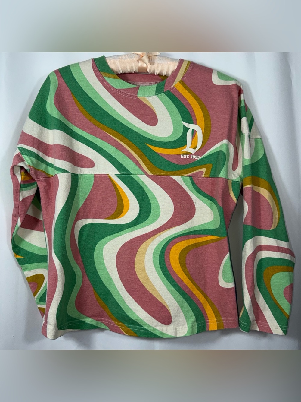 Disney Parks XL (14) Disneyland Resort Unisex Child Swirl Print Spirit Jersey